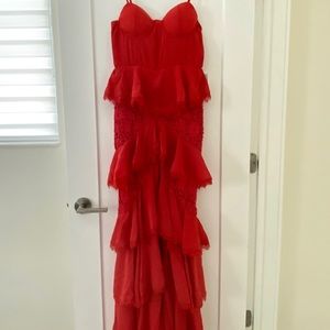 zelda fitz gown in black majorelle